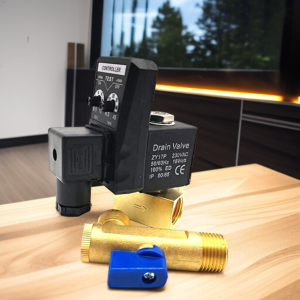 timer valve solenoid 1/2″ auto drain 16 bar 220V split body