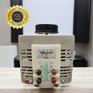 1KVA regulator transformer single phase step up Adjustable voltage 0-250v 12A 1000W merubah 110v ke 220v stelan volt