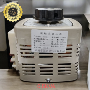 0.5KVA regulator transformer single phase step up Adjustable voltage 0-250v 12A 500W merubah 110v ke 220v stelan volt