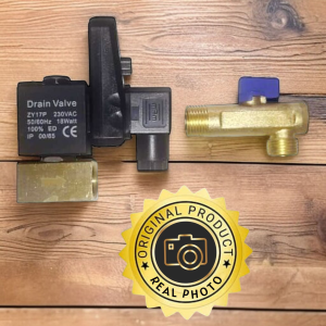 solenoid valve timer 1/2″ katup waktu gas air 16 bar OPT A